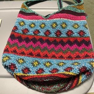 Handmade bucket bag